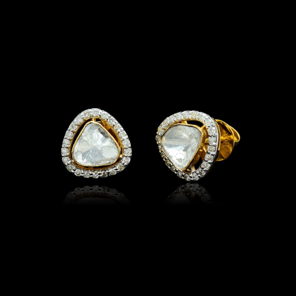 Solitaire Polki Tops .25 Pointer (14K)