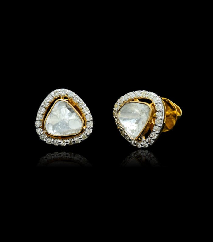 Solitaire Polki Tops .25 Pointer (14K)